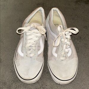 Gray/White Vans